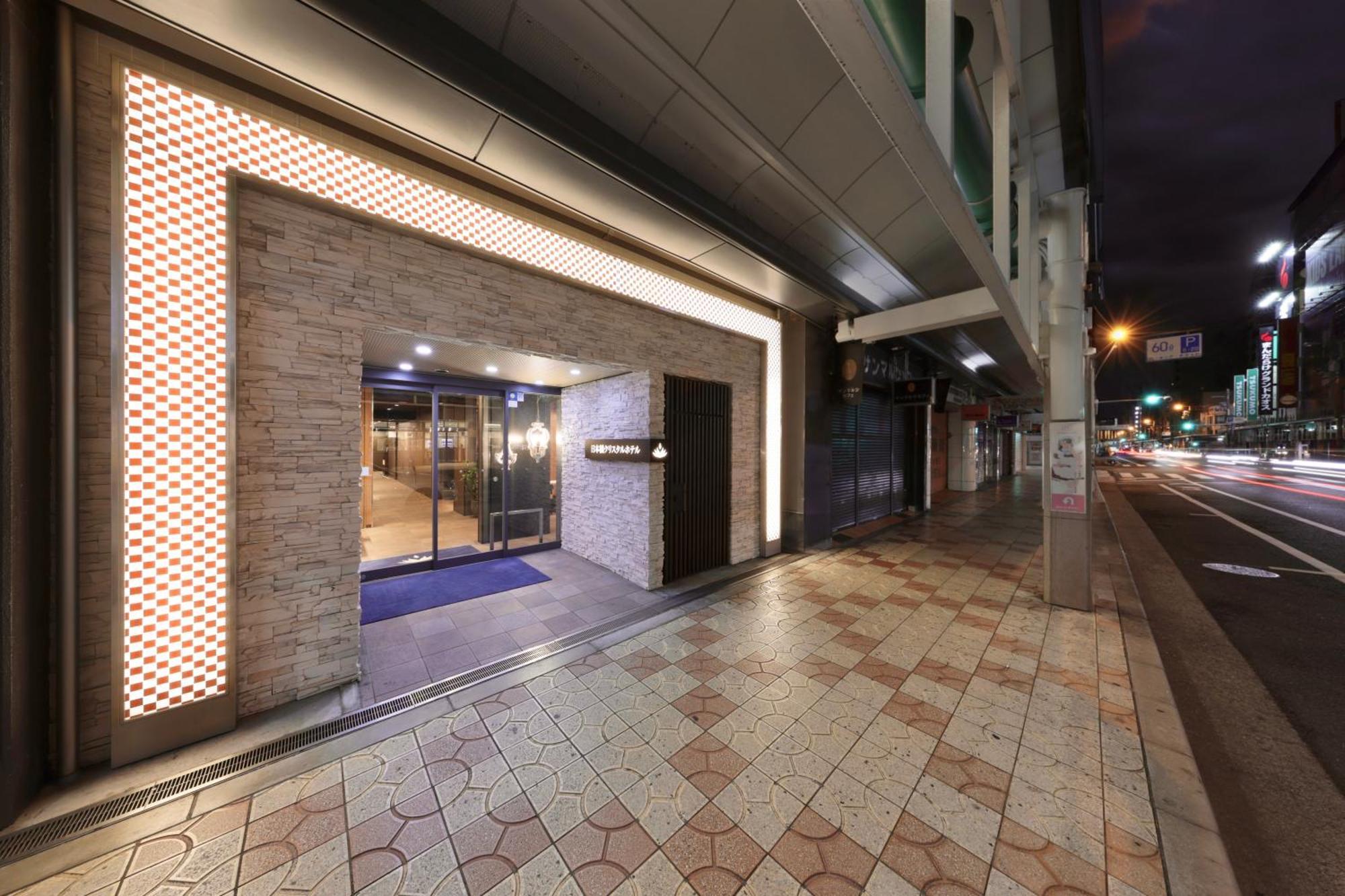 Nipponbashi Crystal Hotel Osaka Bagian luar foto